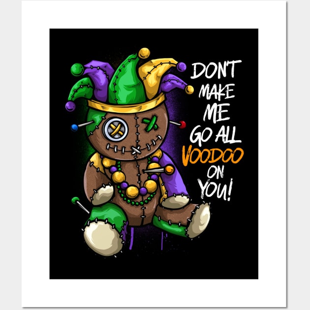 Voodoo MArdi Gras Wall Art by XXII Designs